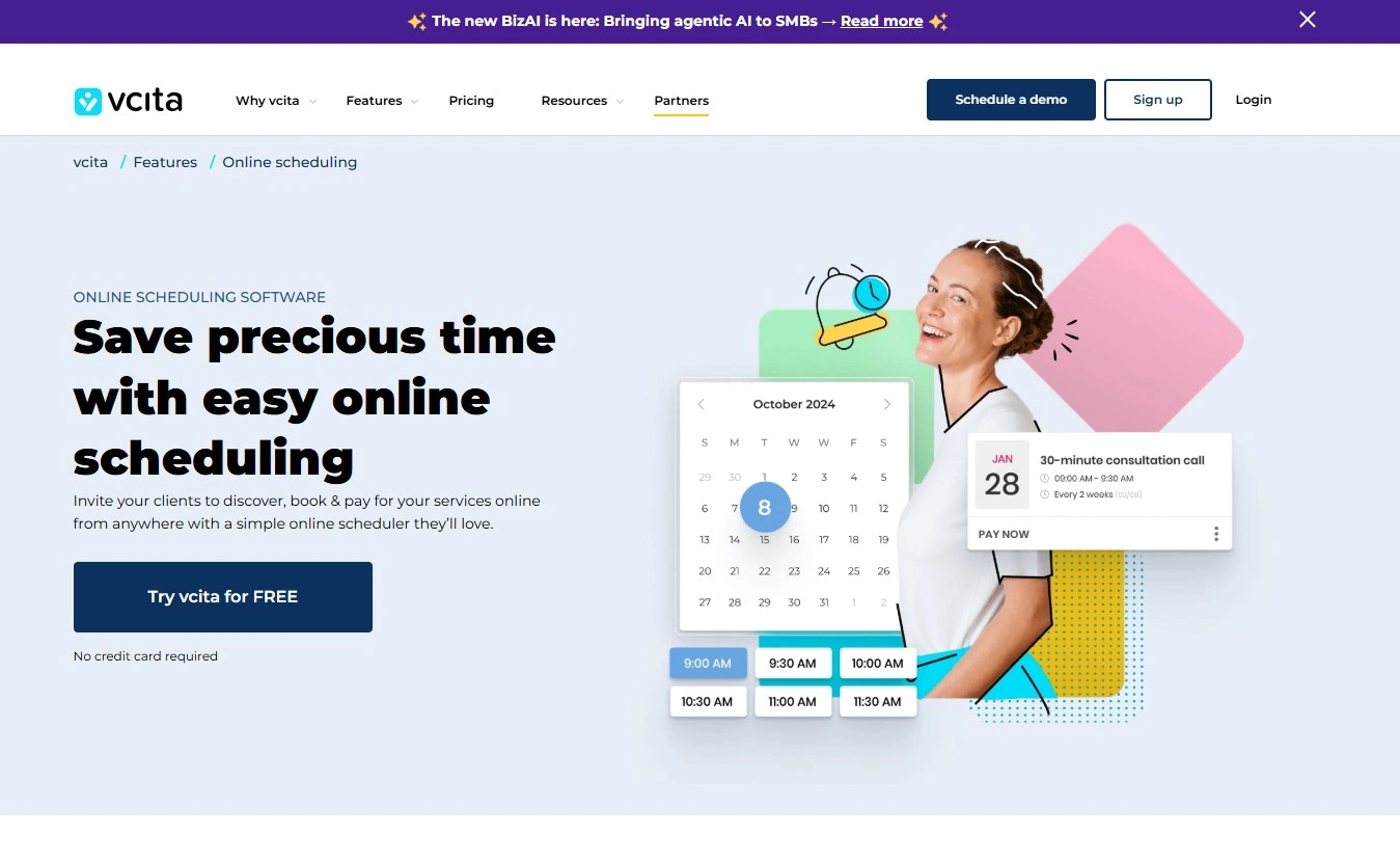 Choosing the best scheduling software: calendly vs acuity vs vcita