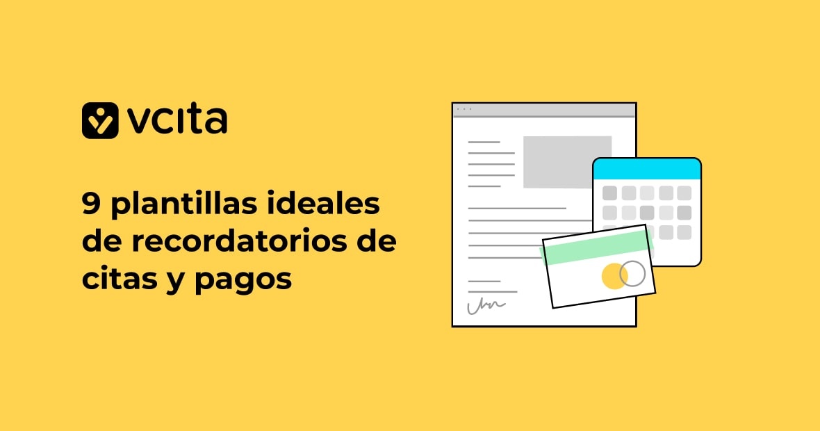 9 plantillas de recordatorios de citas y pagos perfectos