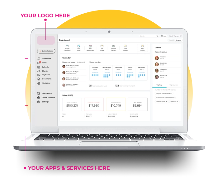 White label CRM solution
