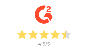 G2 rating reviews 4.5