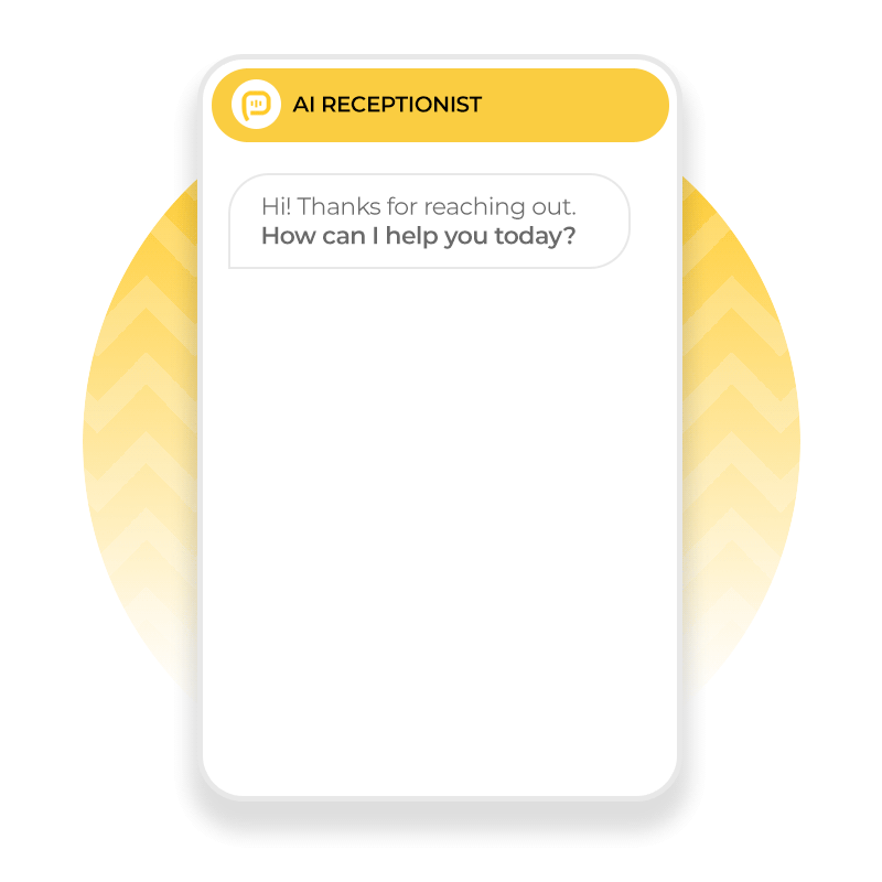 AI receptionist